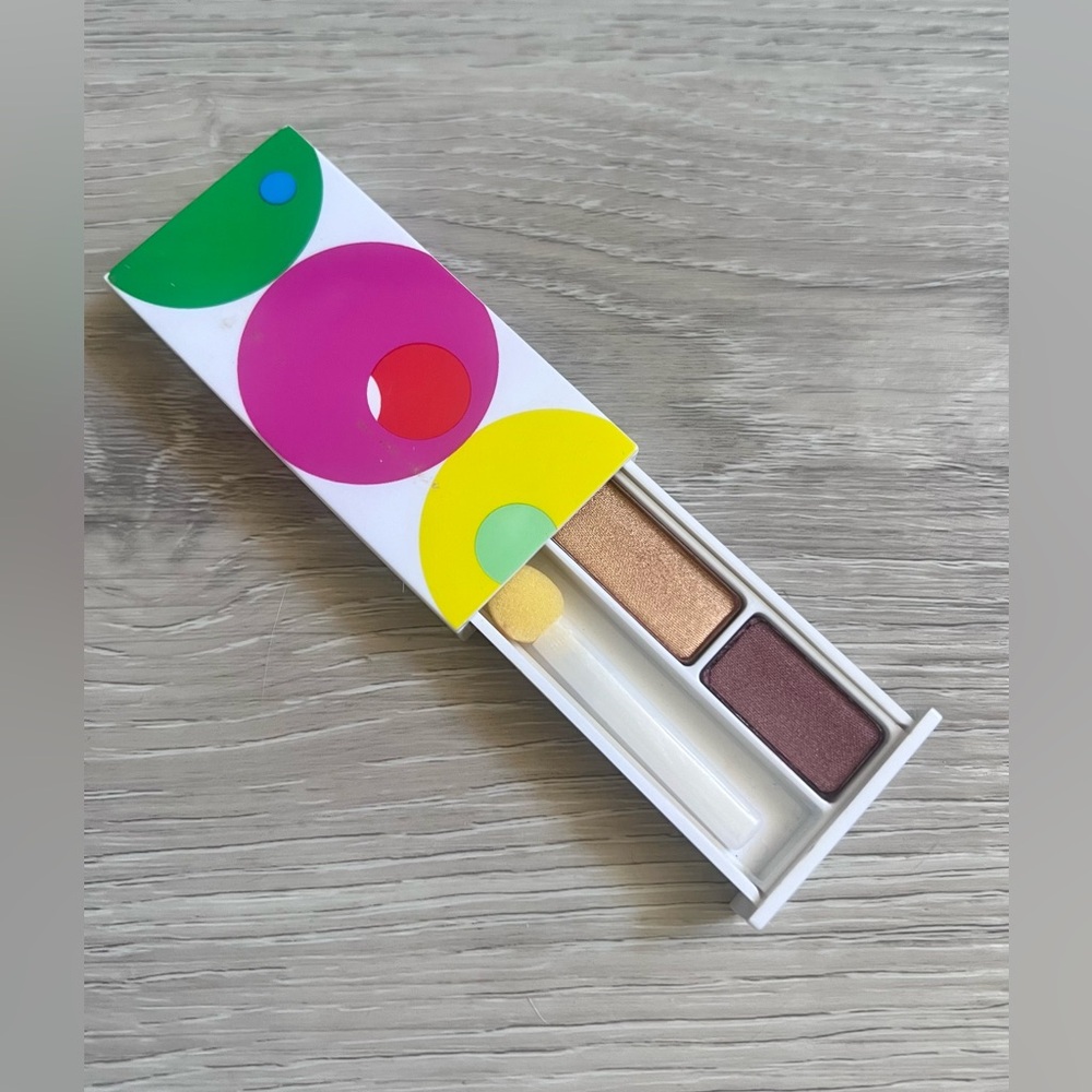 (New) Clinique all about shadow duo 03 morning java, travel size